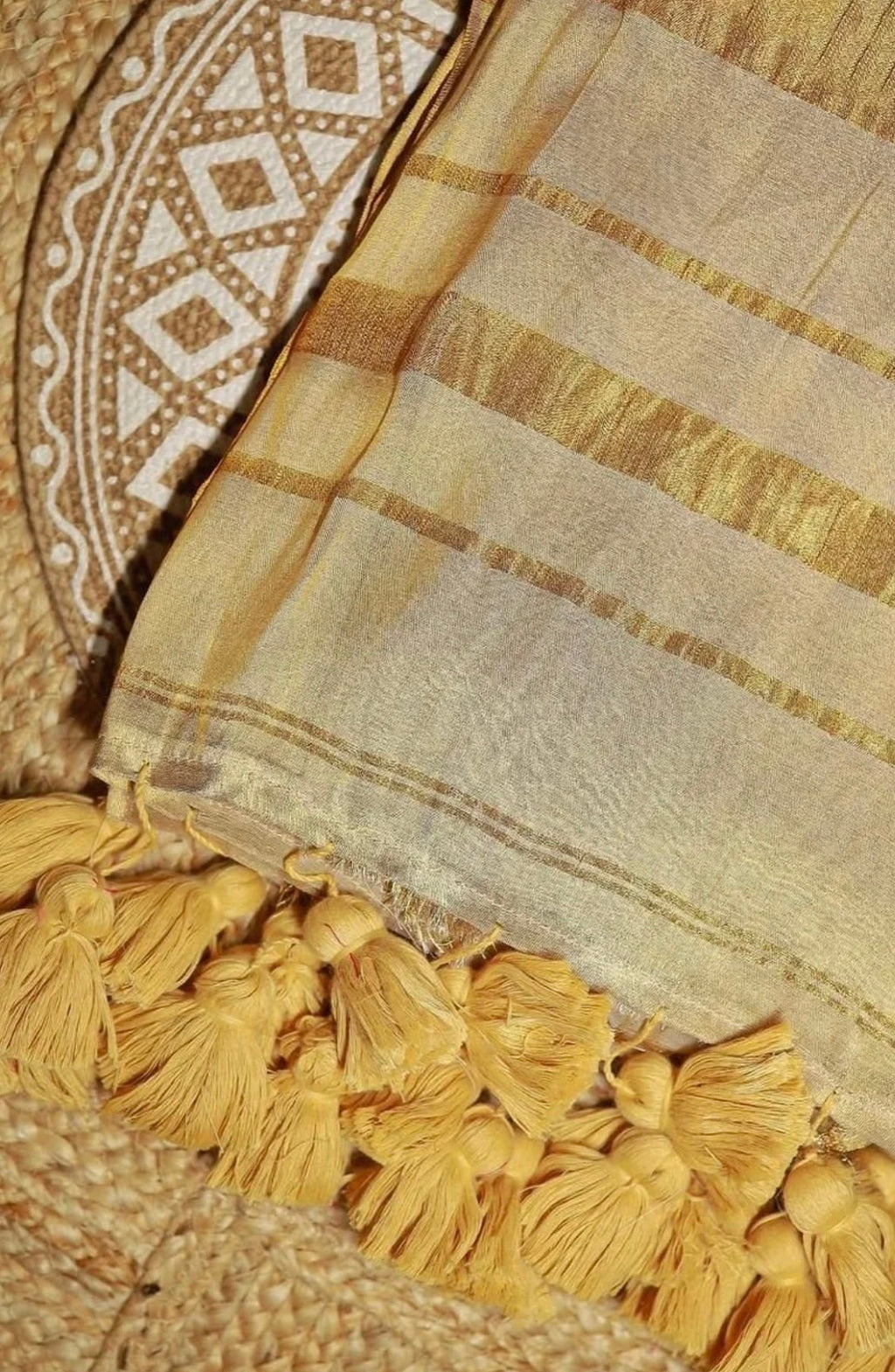 Golden - Ultra Soft Tissue Silk